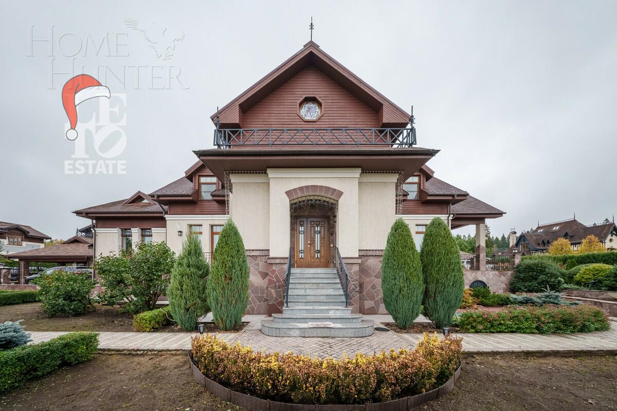 2-этажный коттедж 700 м² с отделкой