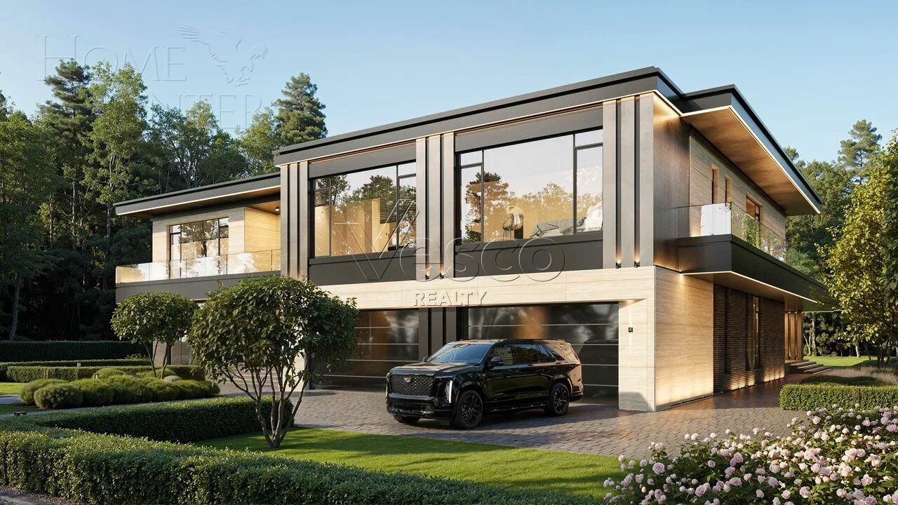 2-этажный коттедж 1 900 м² с отделкой