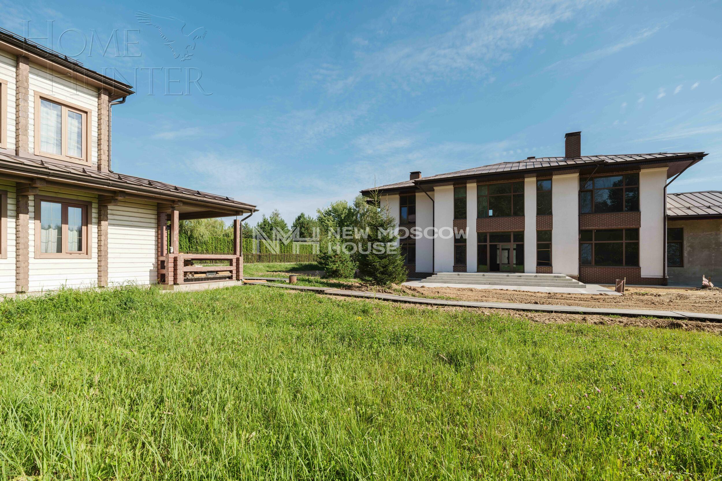 2-этажный коттедж 448 м² без отделки