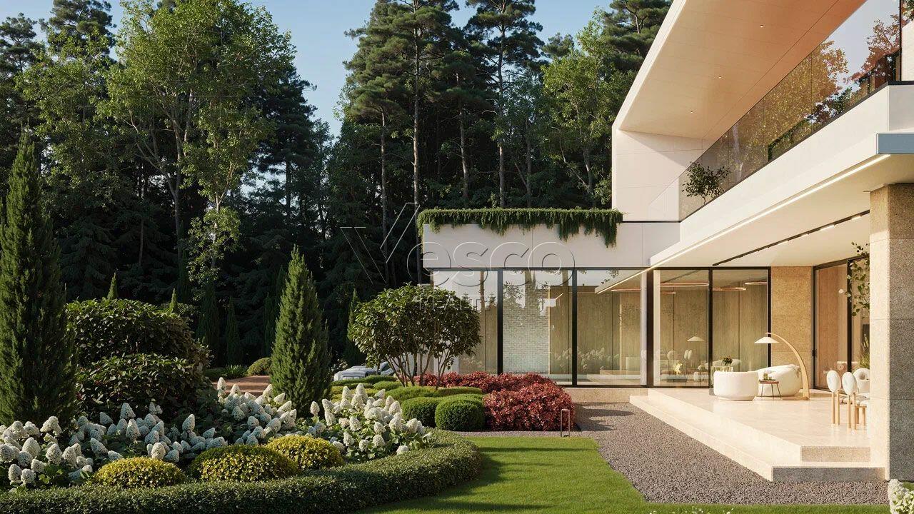 2-этажный коттедж 1 400 м² с отделкой