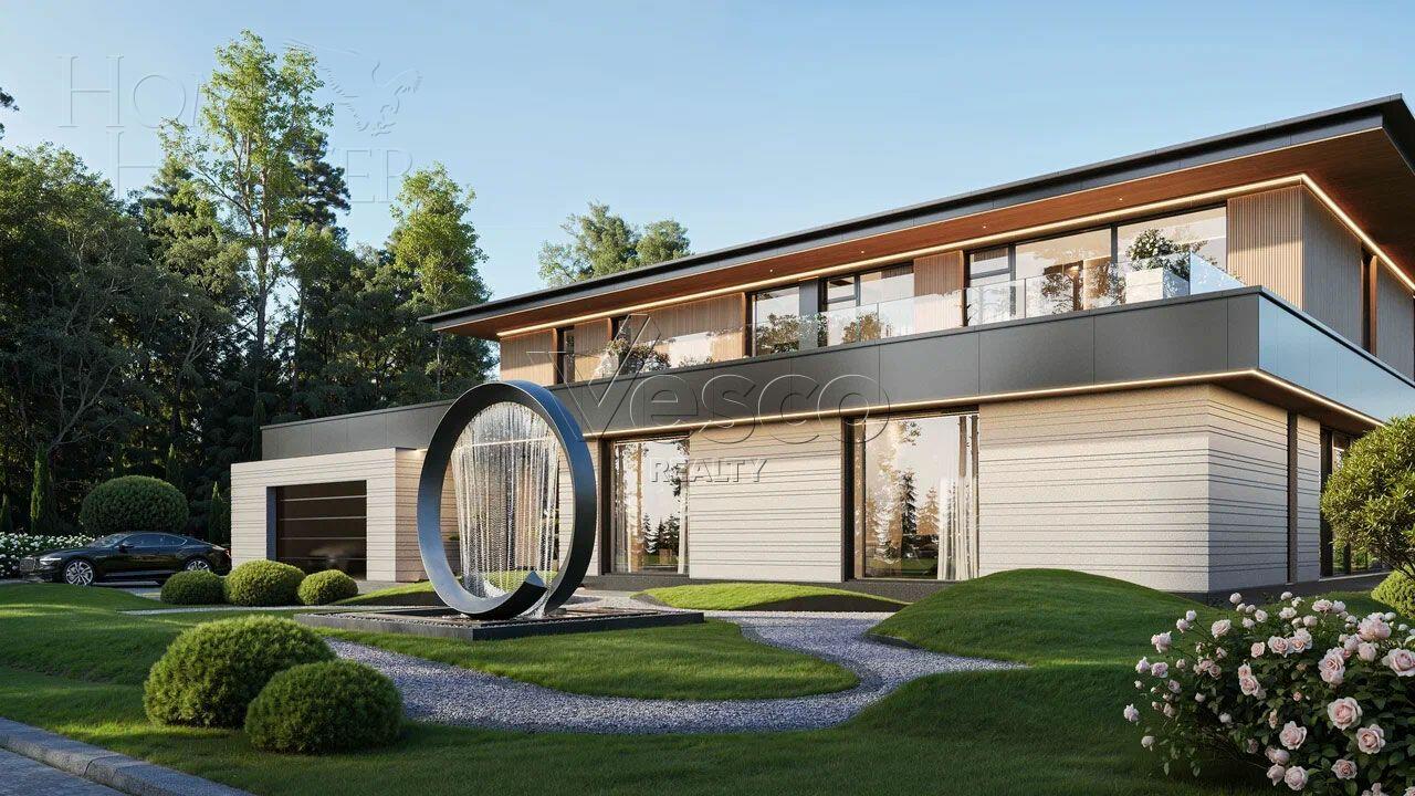 2-этажный коттедж 1 400 м² с отделкой