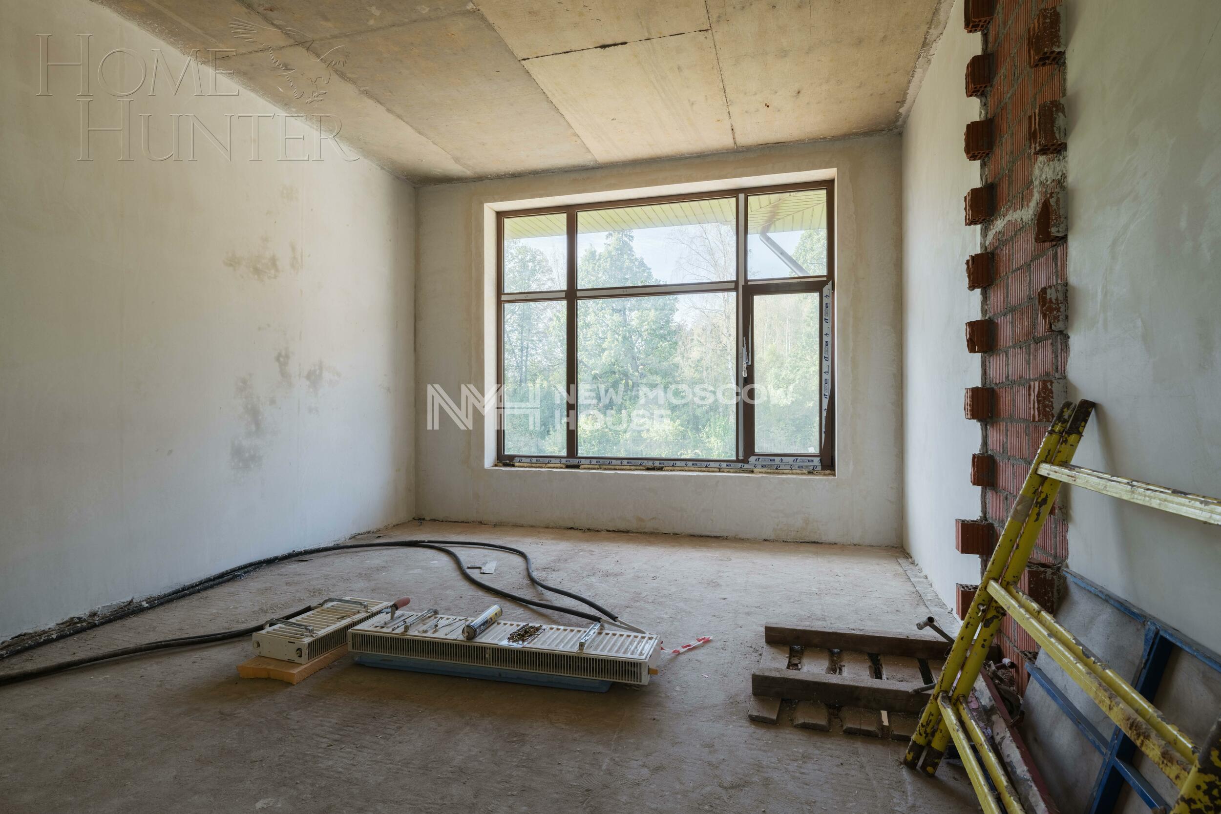 2-этажный коттедж 448 м² без отделки