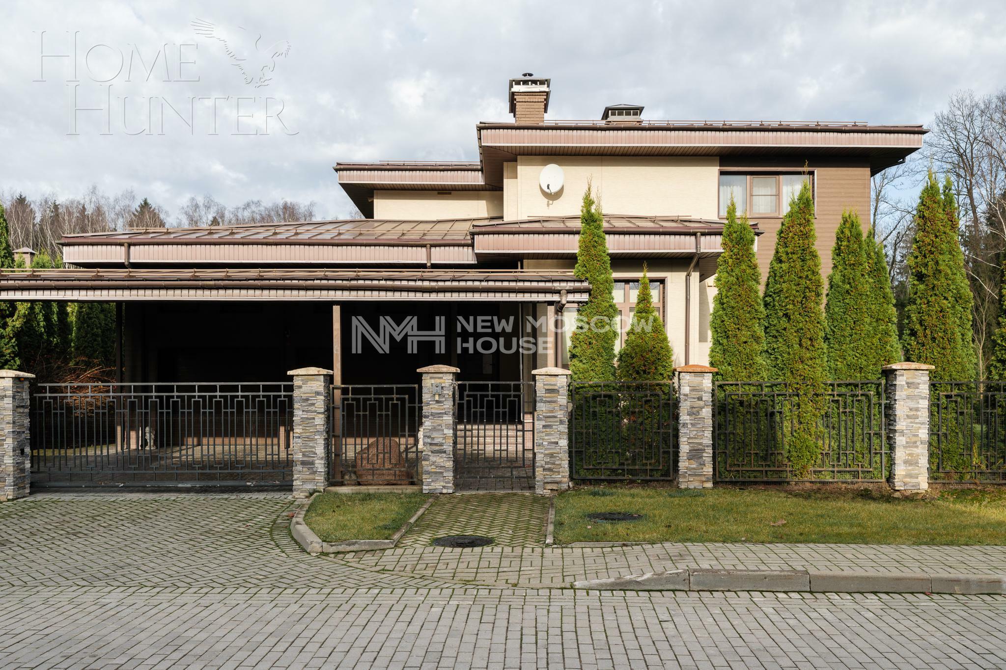 2-этажный коттедж 438 м² с отделкой