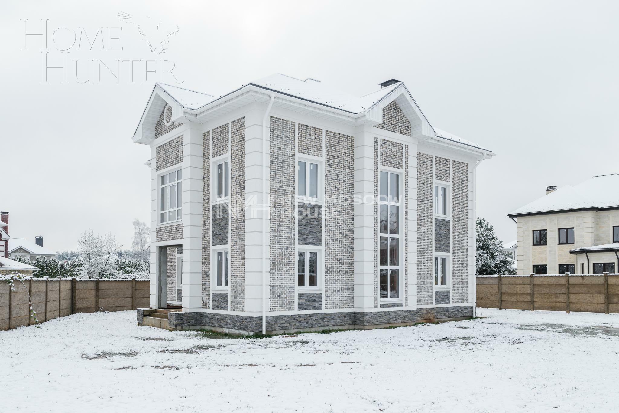 2-этажный коттедж 300 м² без отделки