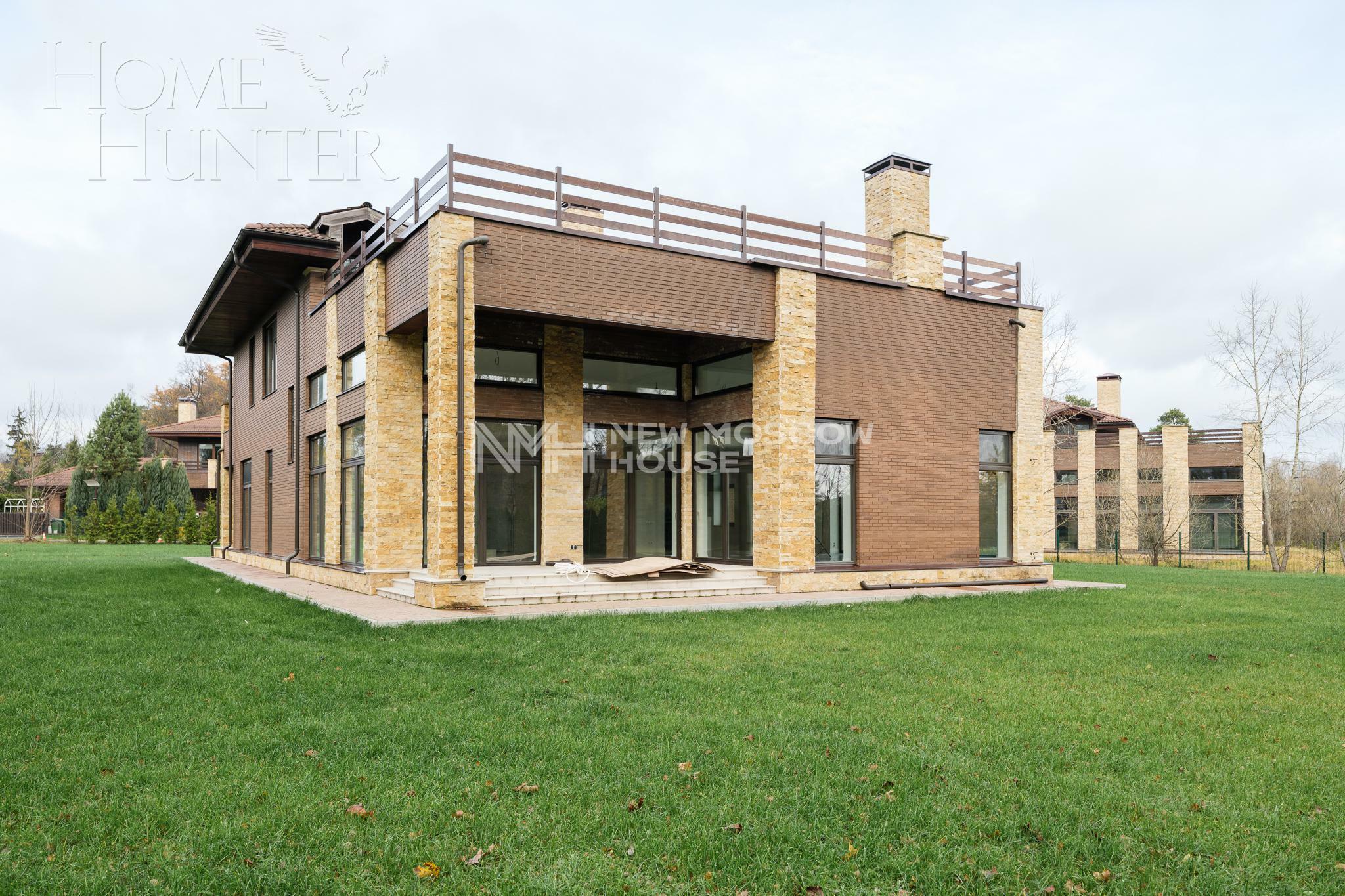 2-этажный коттедж 693 м² без отделки