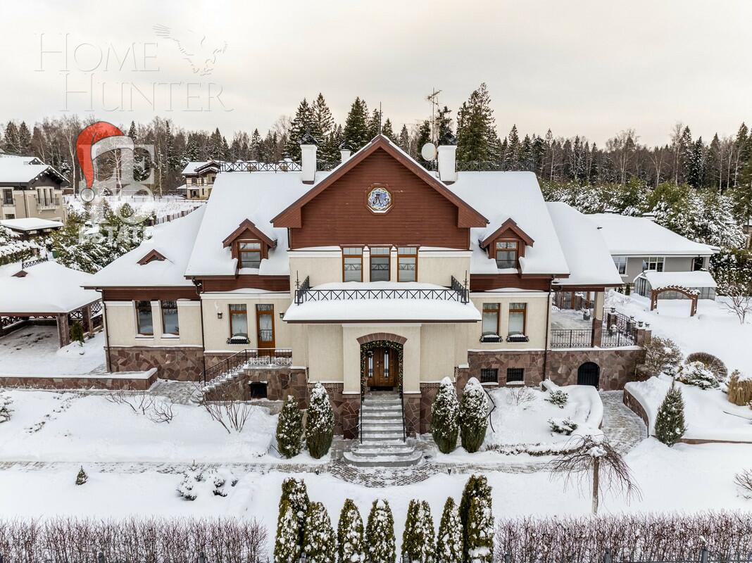 2-этажный коттедж 700 м² с отделкой