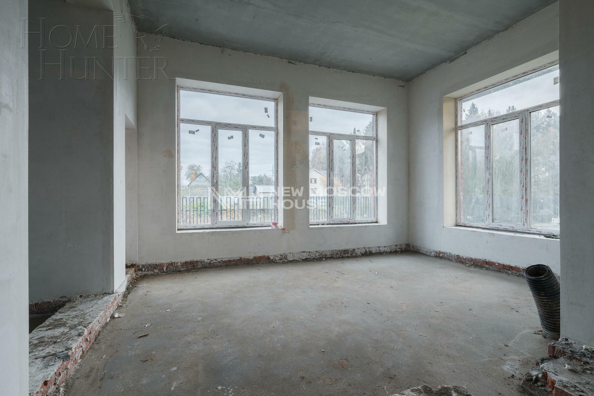 2-этажный коттедж 443 м² без отделки