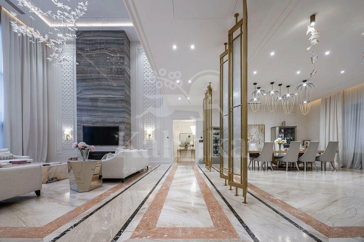 2-этажный коттедж 850 м² с отделкой