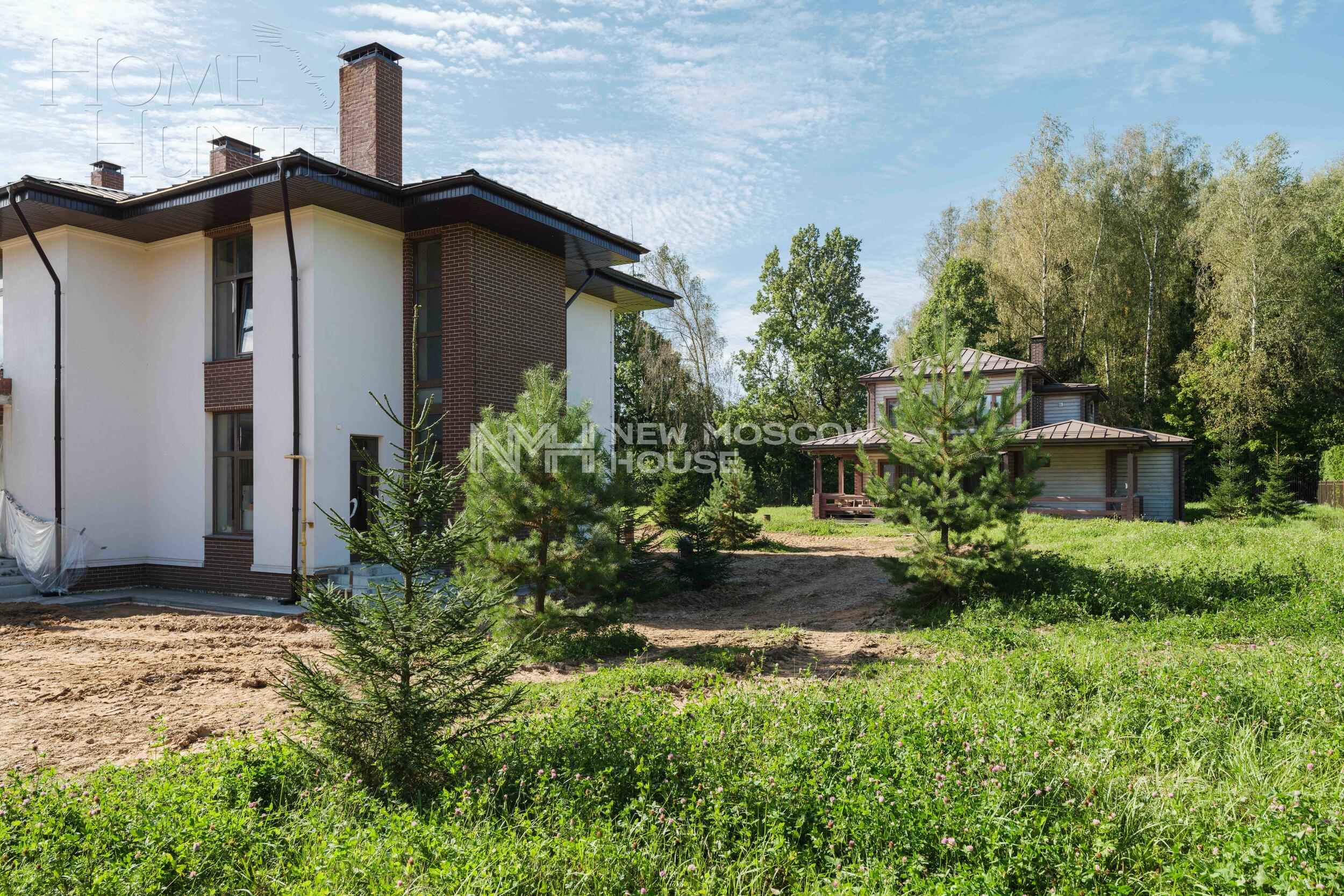 2-этажный коттедж 448 м² без отделки