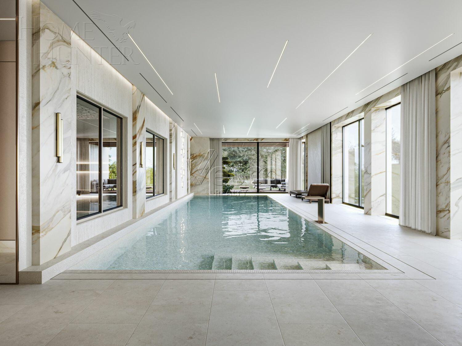 2-этажный коттедж 1 400 м² с отделкой