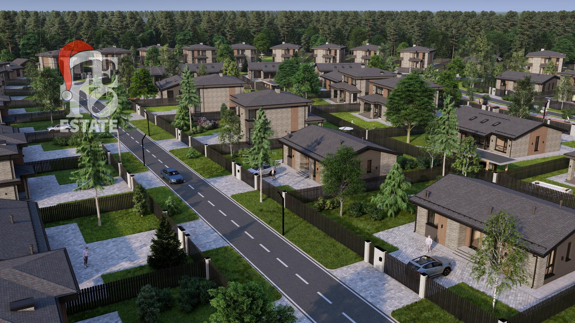 2-этажный коттедж 207 м² без отделки