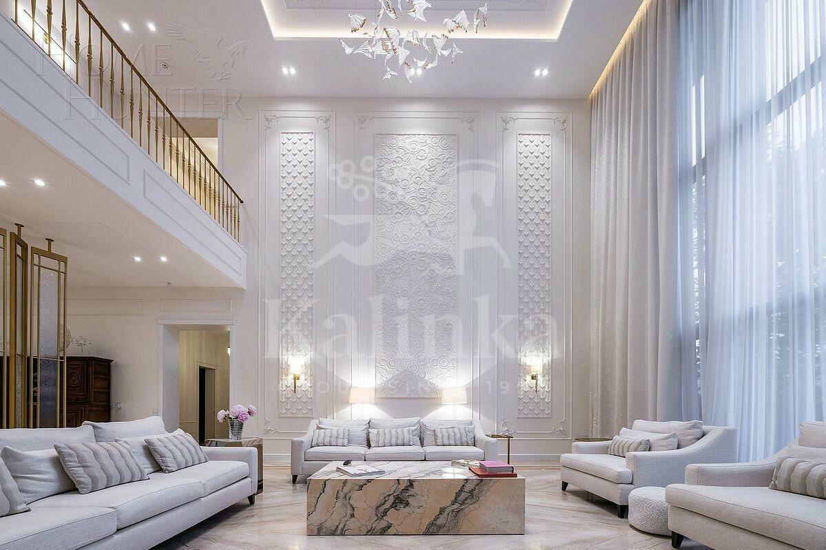 2-этажный коттедж 850 м² с отделкой