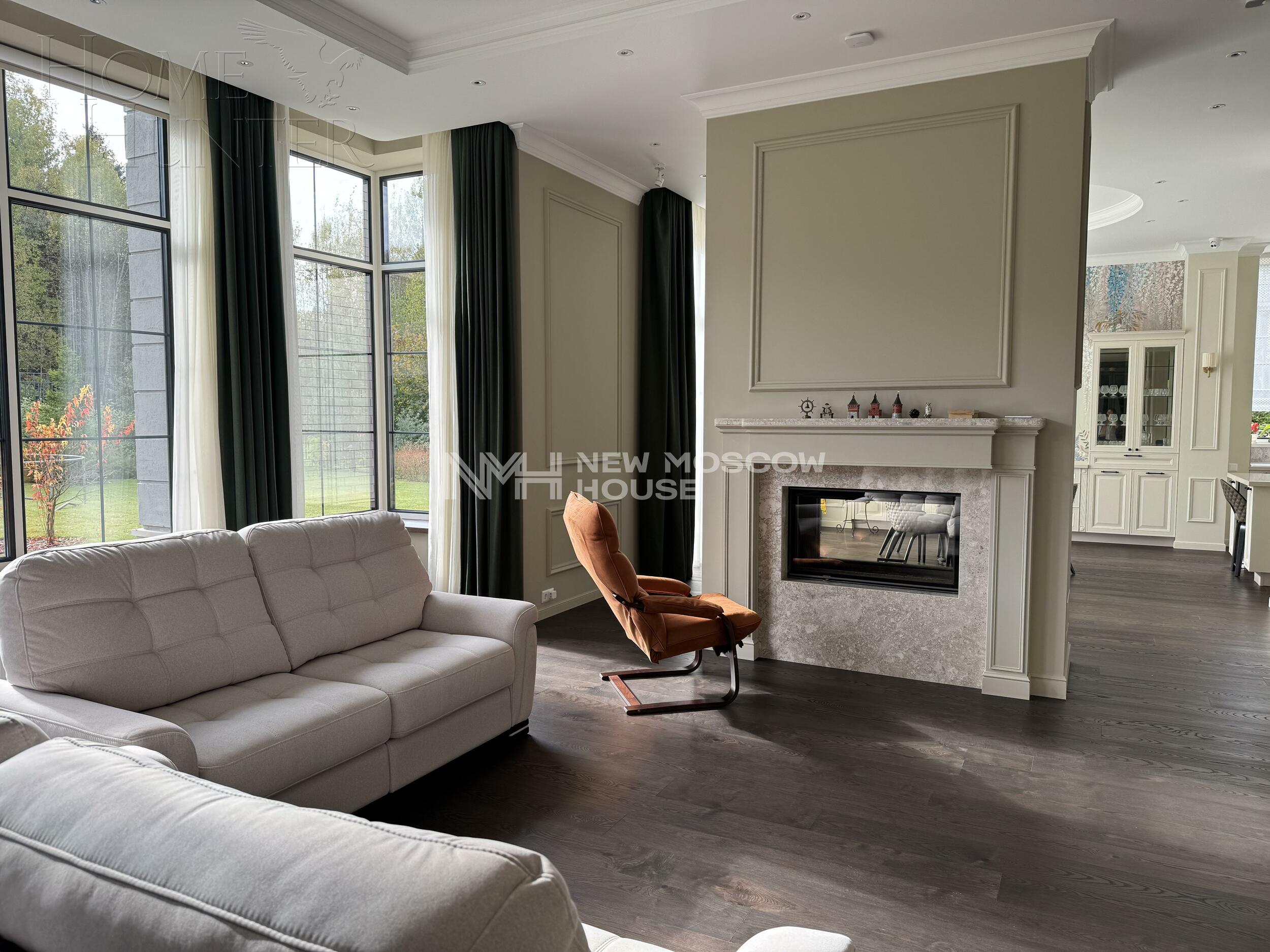 2-этажный коттедж 650 м² с отделкой