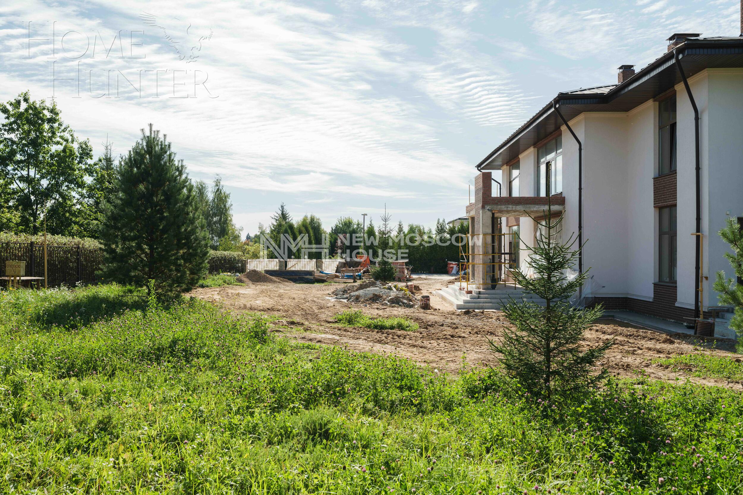 2-этажный коттедж 448 м² без отделки