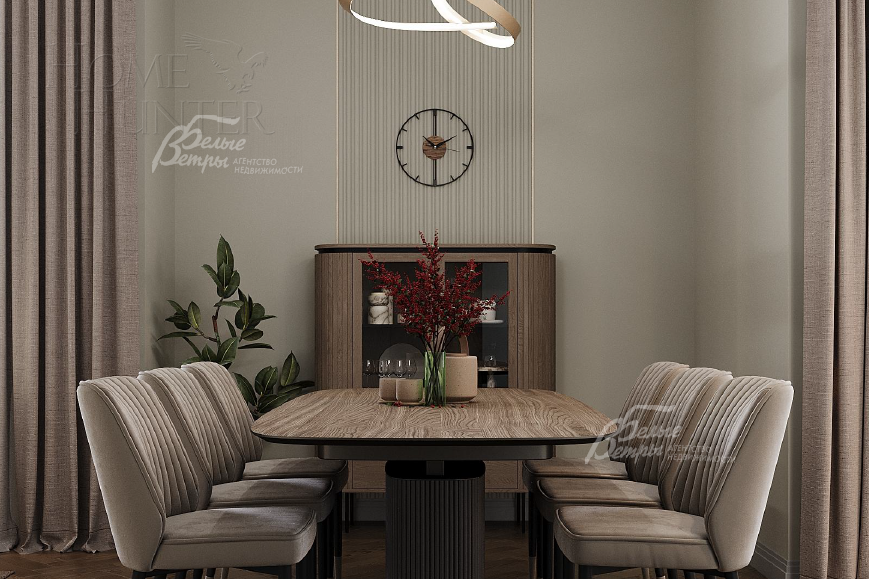 2-этажный коттедж 323 м² с отделкой