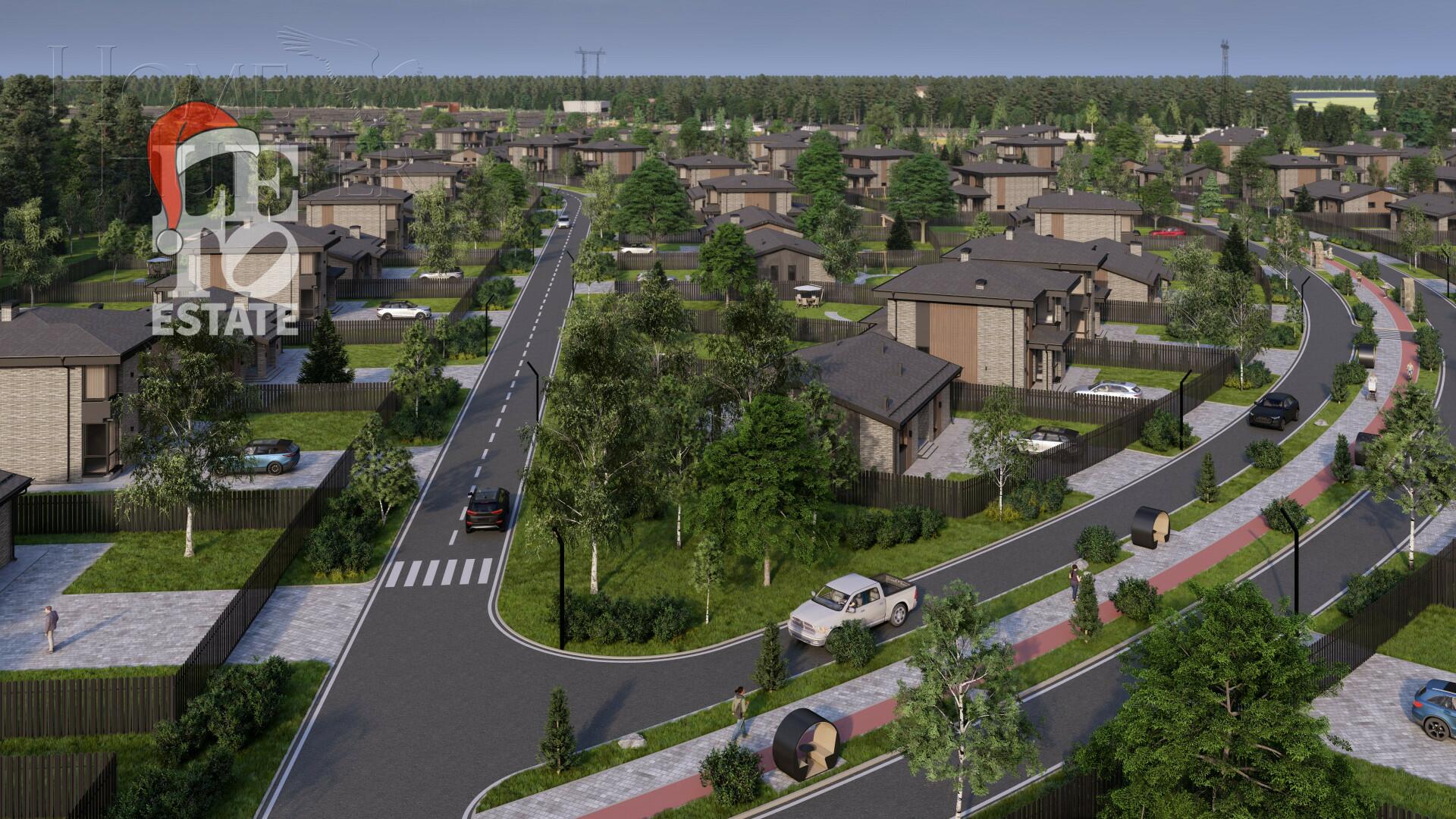 2-этажный коттедж 207 м² без отделки