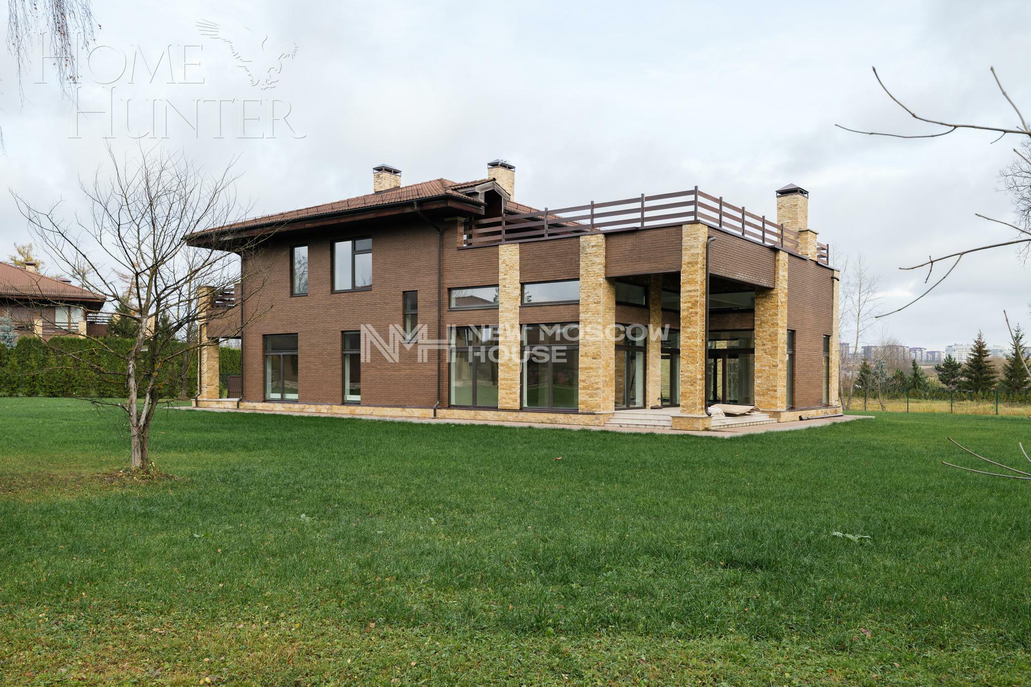 2-этажный коттедж 451 м² без отделки