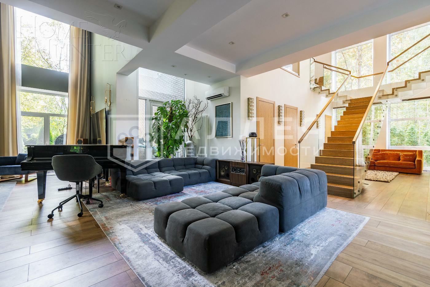 2-этажный коттедж 440 м² с отделкой