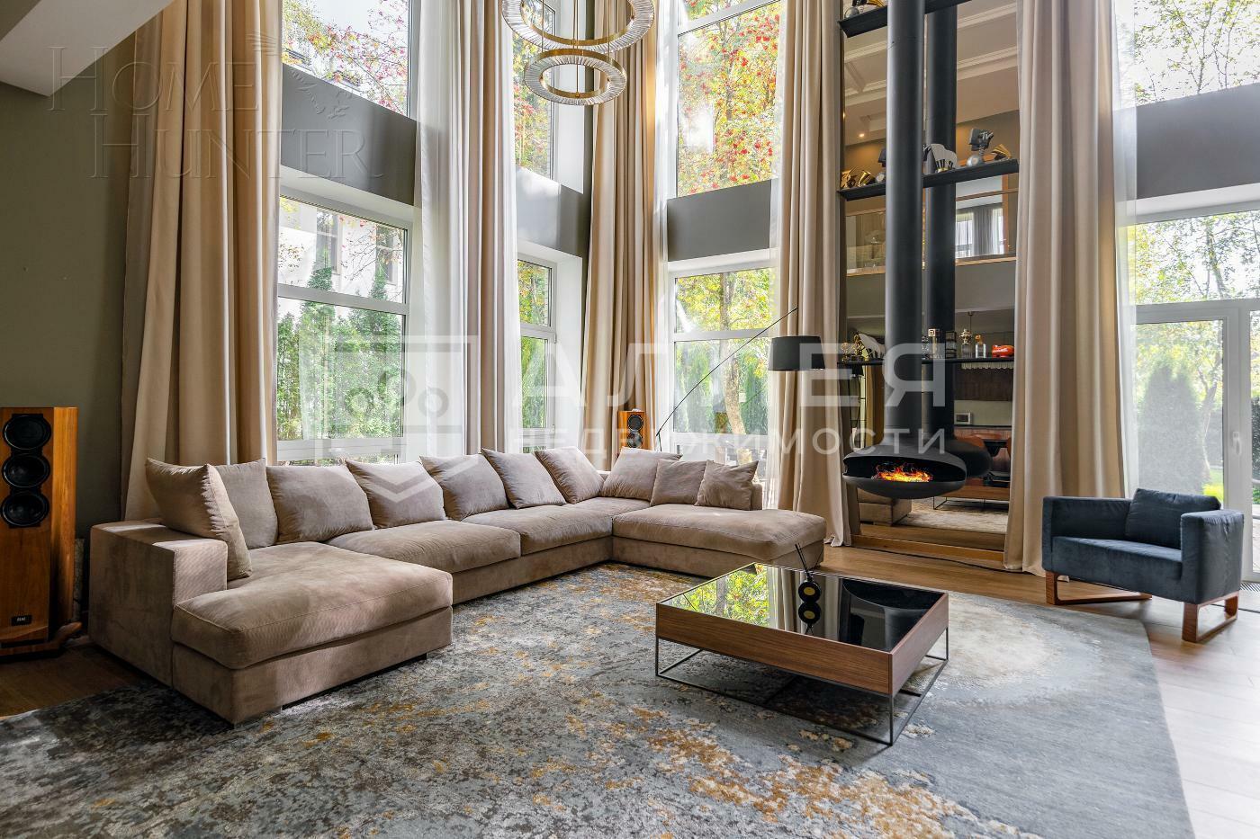 2-этажный коттедж 440 м² с отделкой