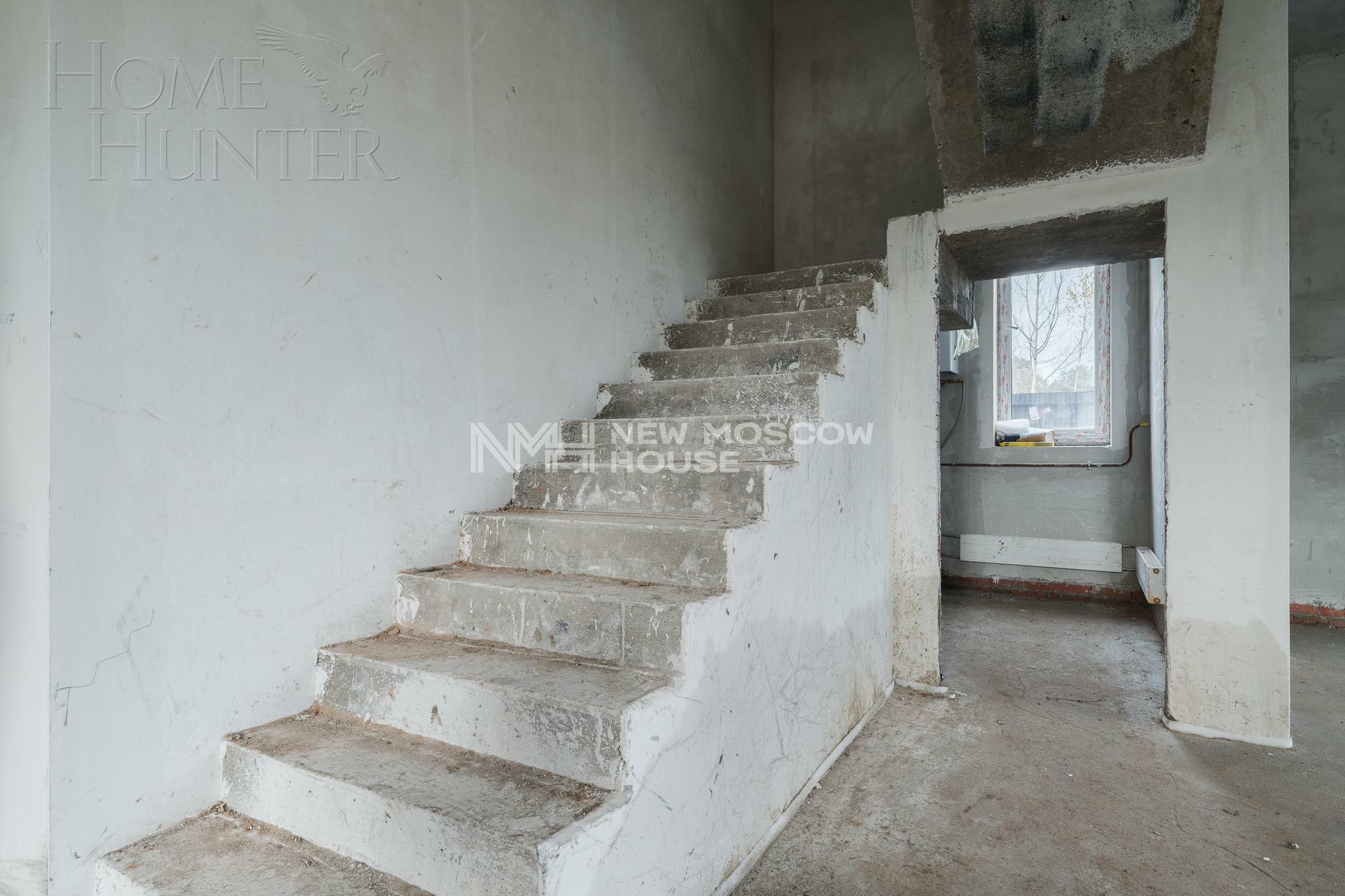 2-этажный коттедж 443 м² без отделки