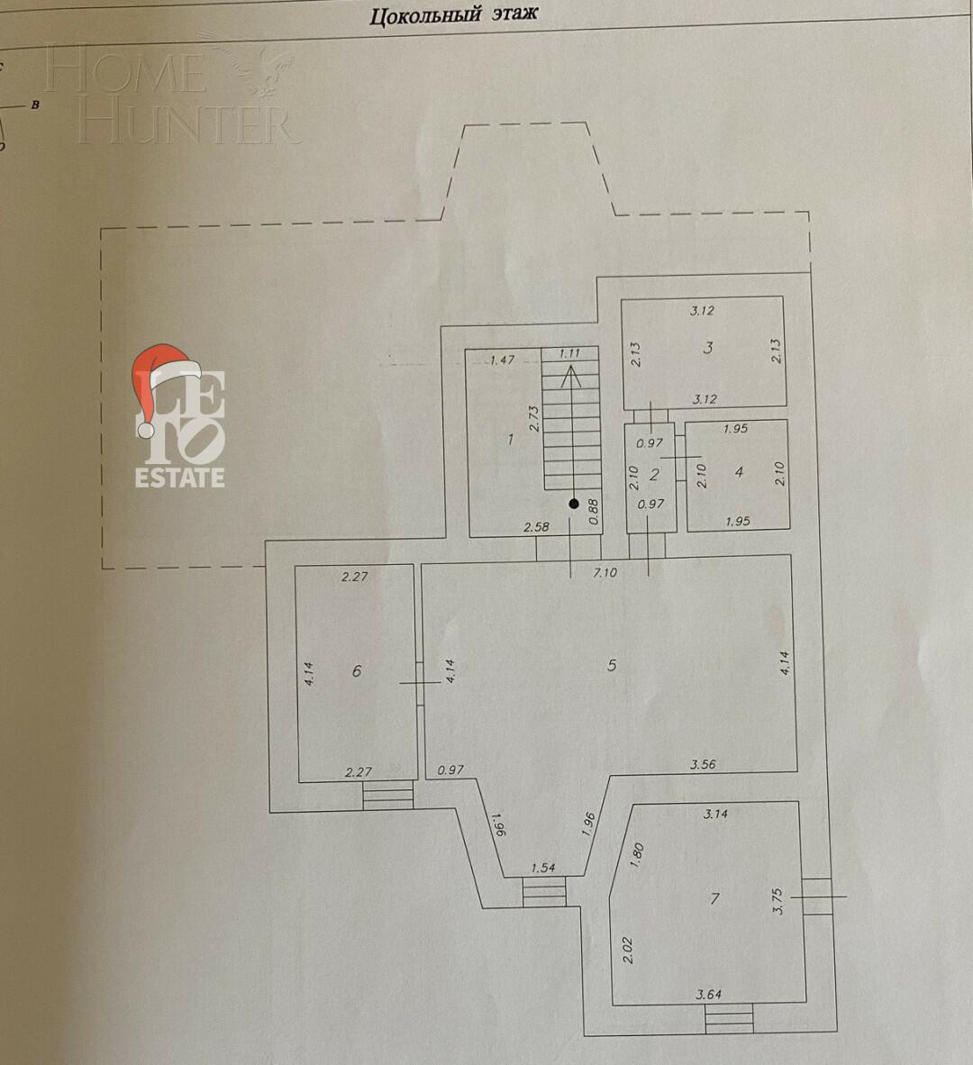 3-этажный коттедж 406 м² с отделкой