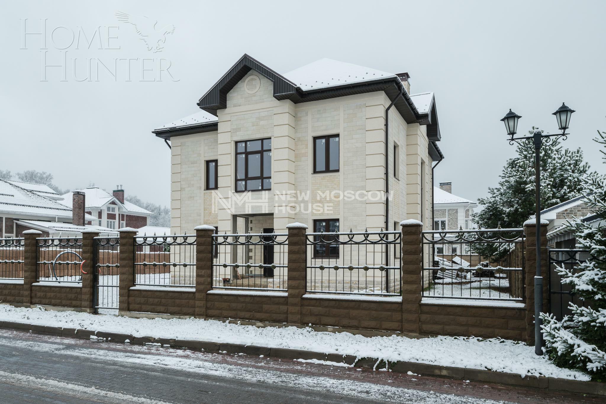 2-этажный коттедж 310 м² без отделки