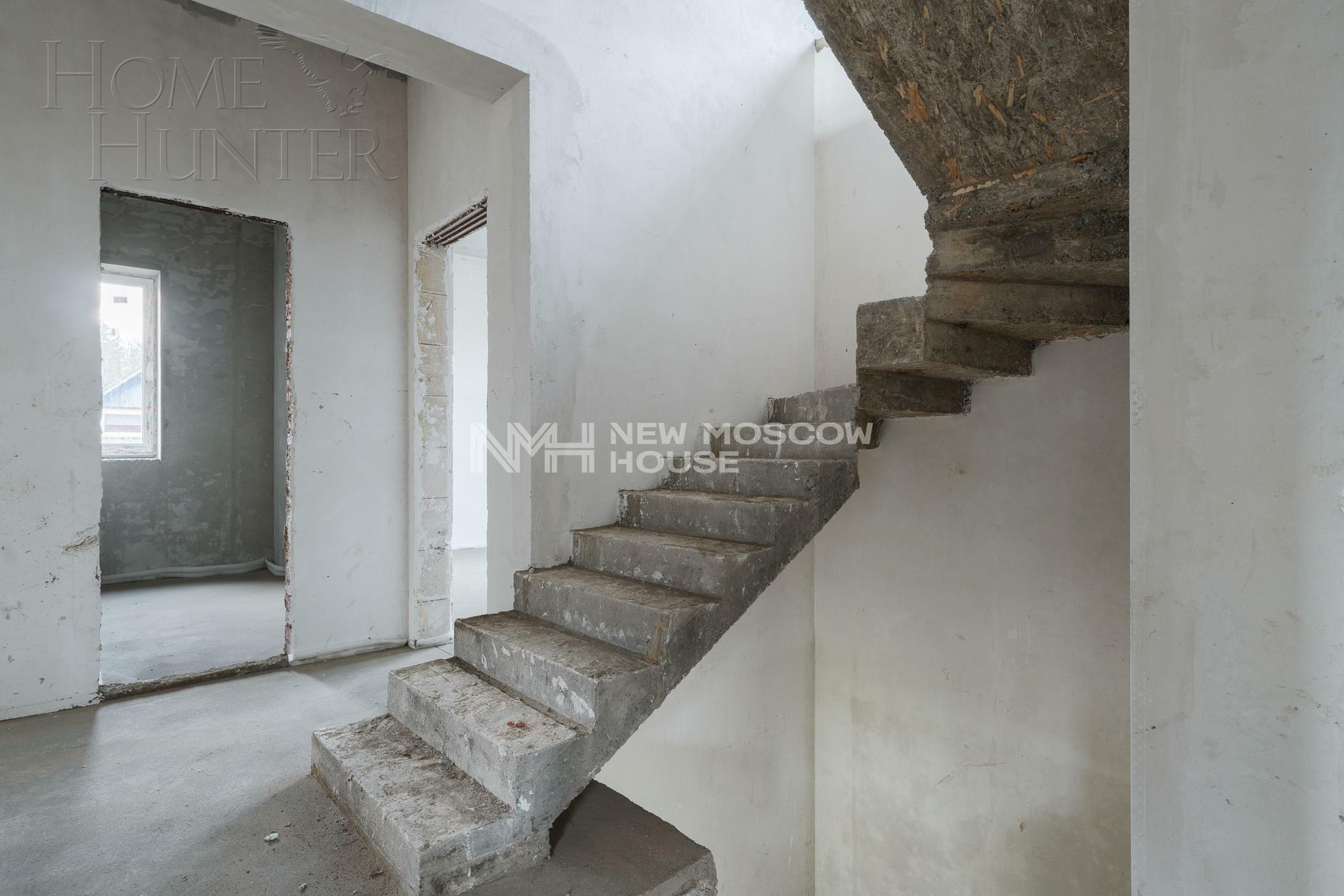 2-этажный коттедж 443 м² без отделки