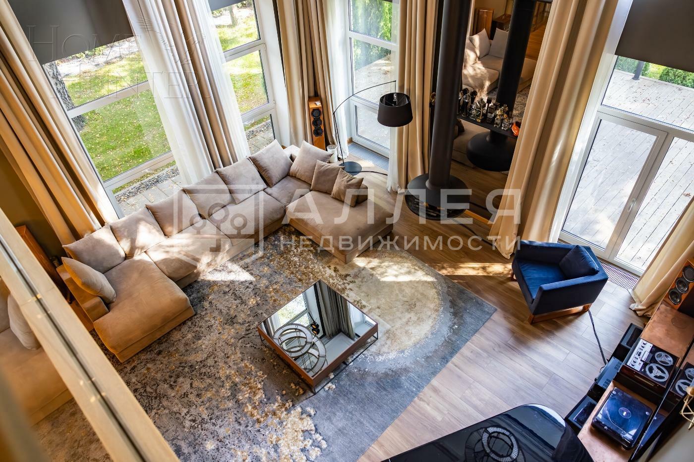 2-этажный коттедж 440 м² с отделкой