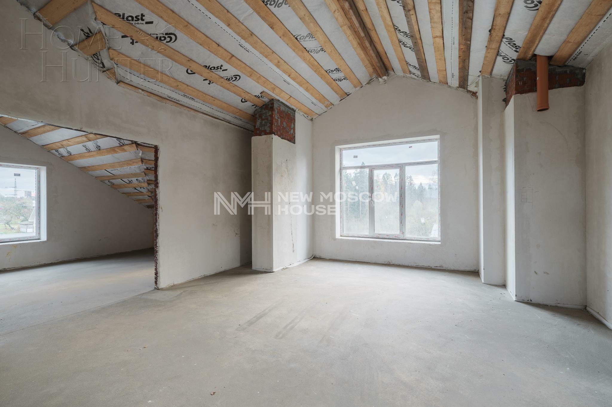 2-этажный коттедж 443 м² без отделки