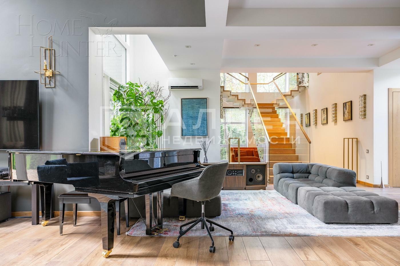 2-этажный коттедж 440 м² с отделкой