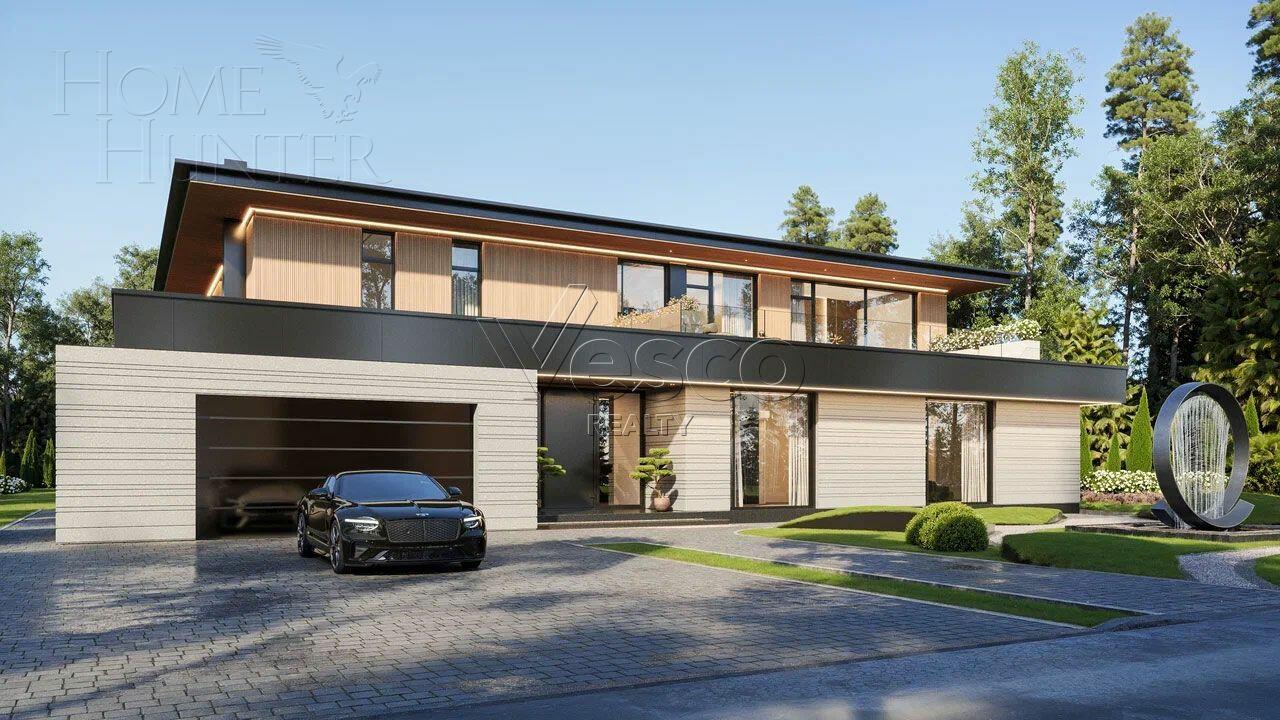 2-этажный коттедж 1 400 м² с отделкой