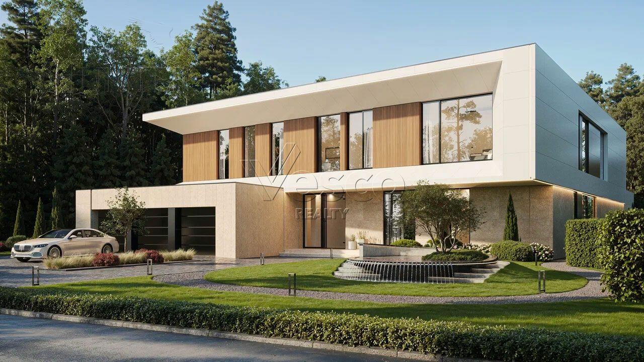 2-этажный коттедж 1 400 м² с отделкой