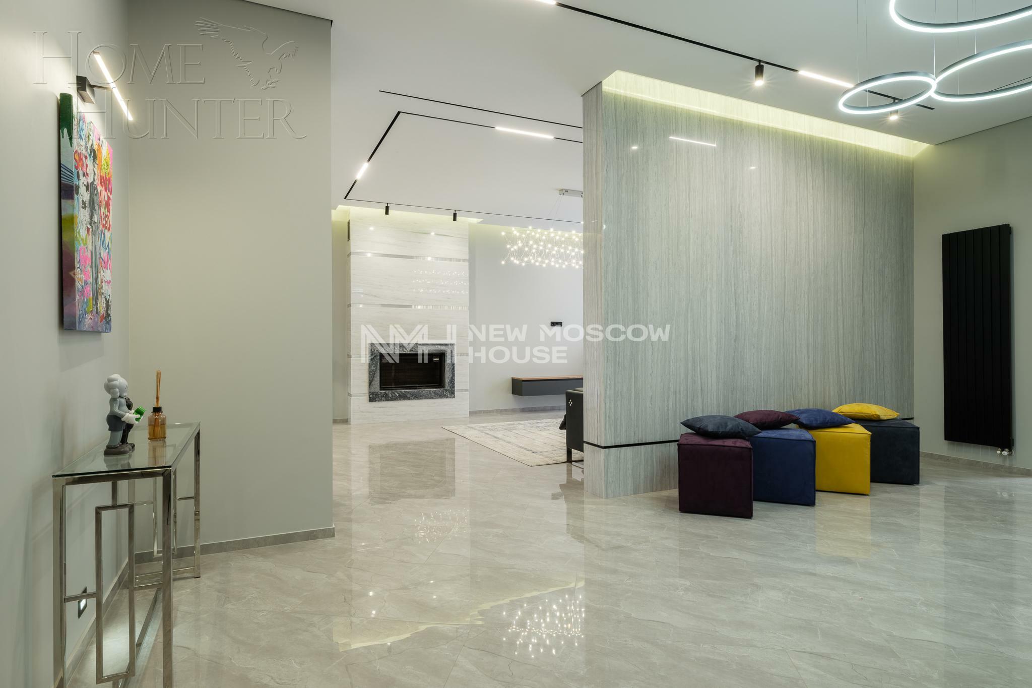 2-этажный коттедж 416 м² с отделкой