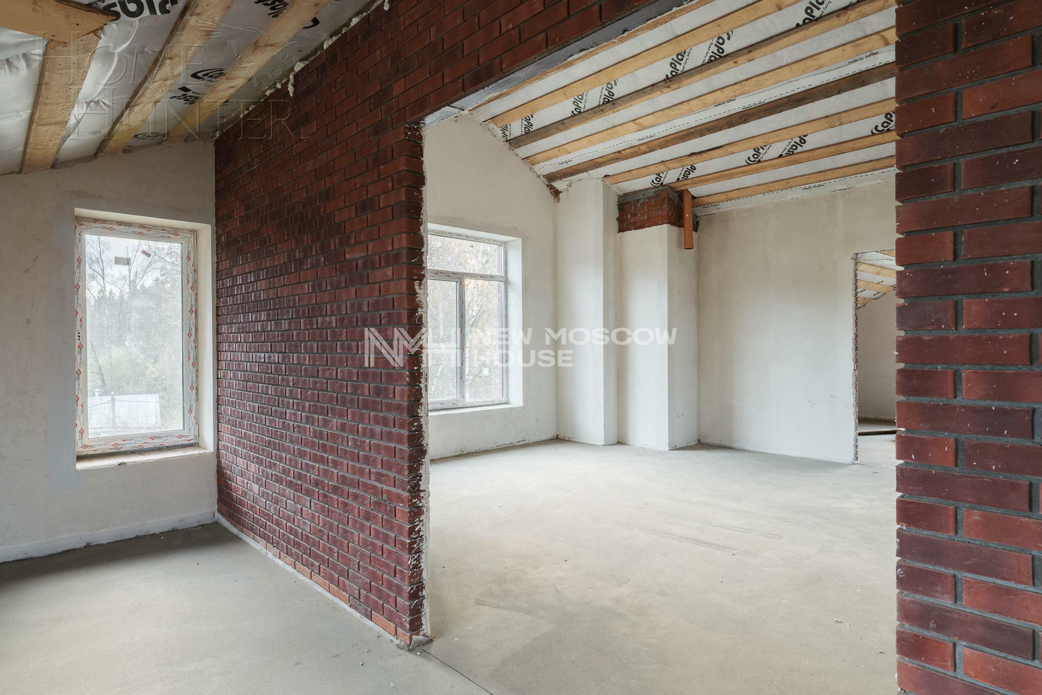 2-этажный коттедж 443 м² без отделки