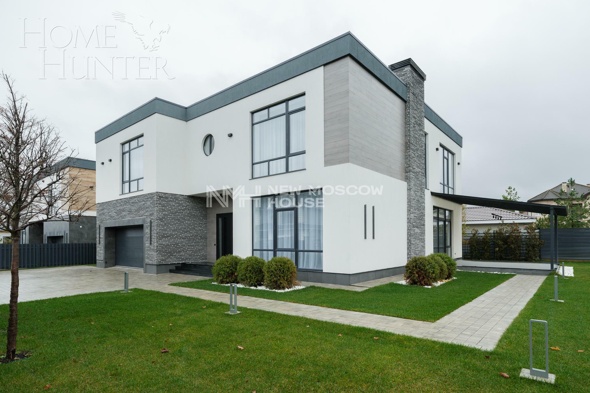 2-этажный коттедж 416 м² с отделкой