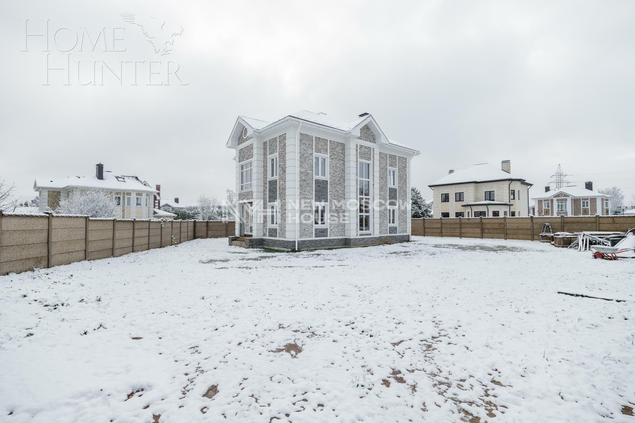 2-этажный коттедж 300 м² без отделки