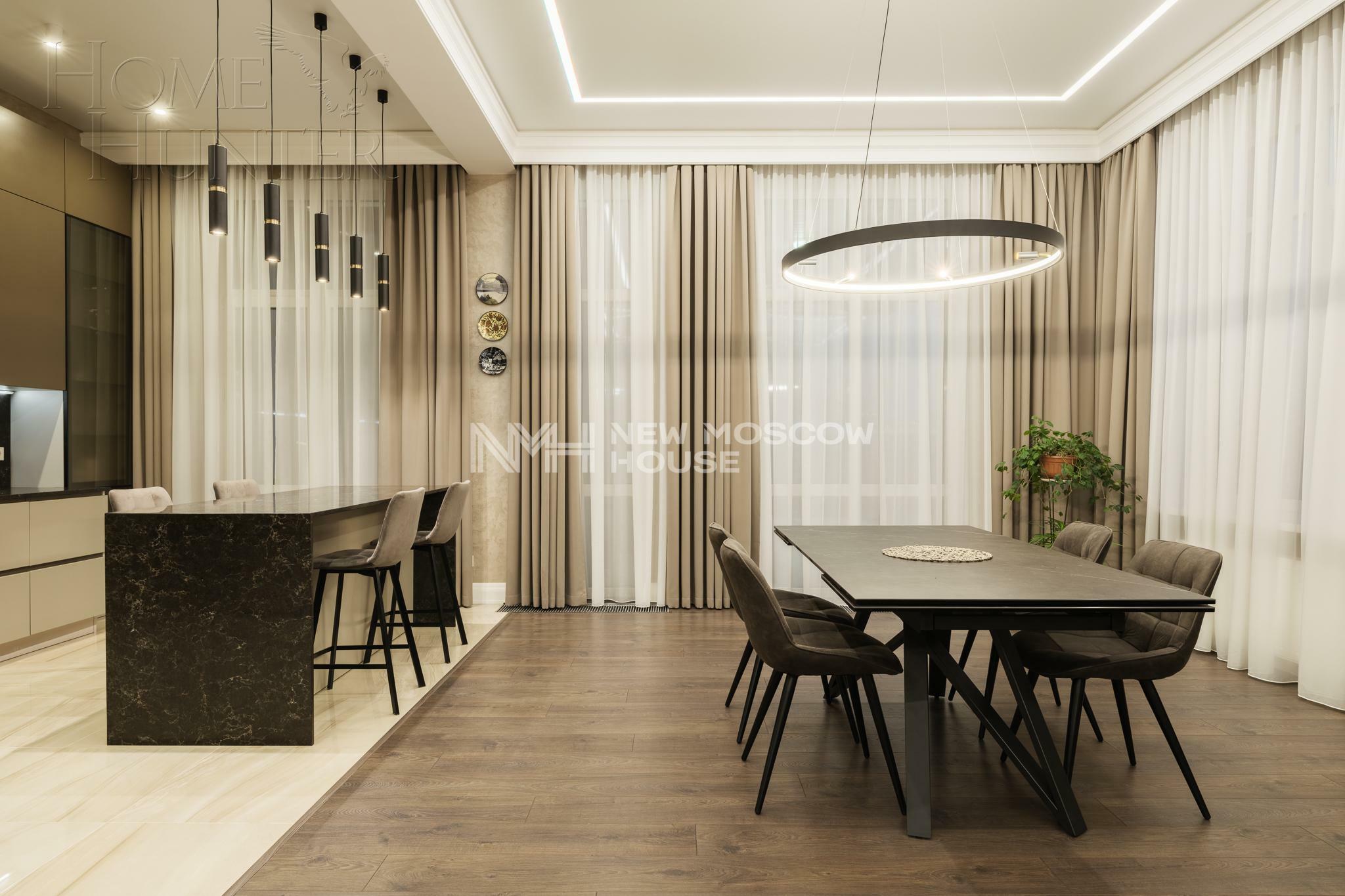 2-этажный коттедж 414 м² с отделкой