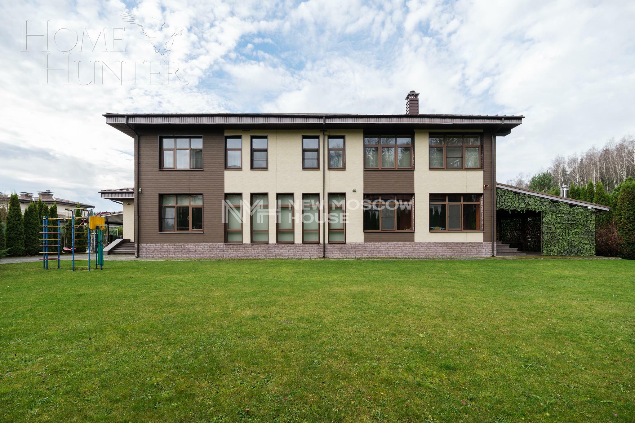 2-этажный коттедж 438 м² с отделкой