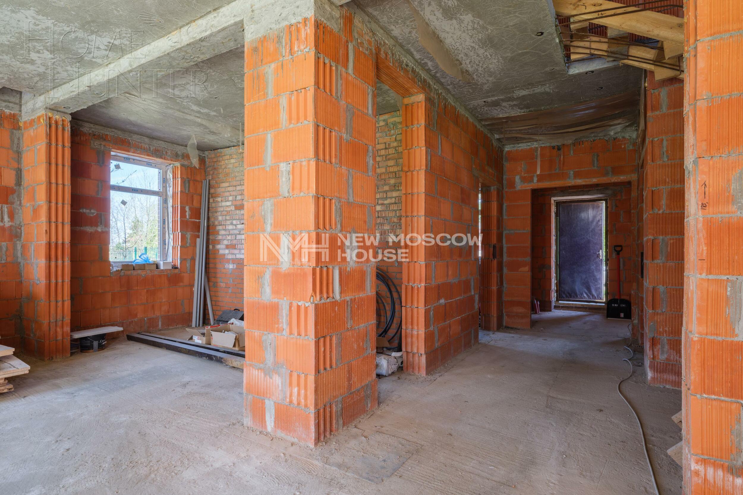 2-этажный коттедж 693 м² без отделки