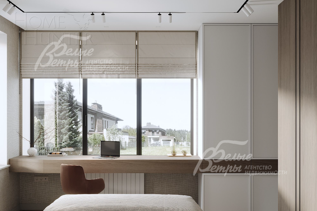 2-этажный коттедж 323 м² с отделкой