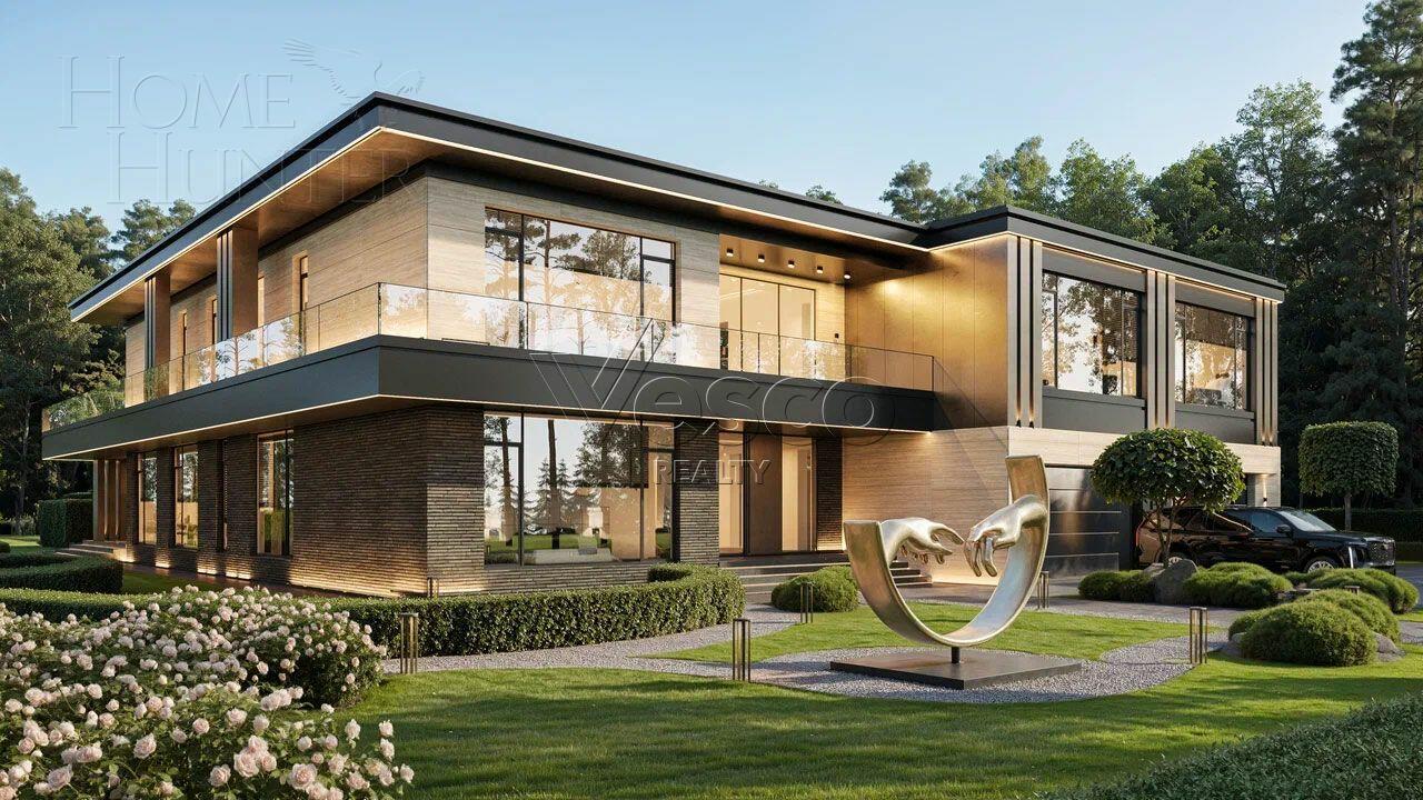 2-этажный коттедж 1 900 м² с отделкой