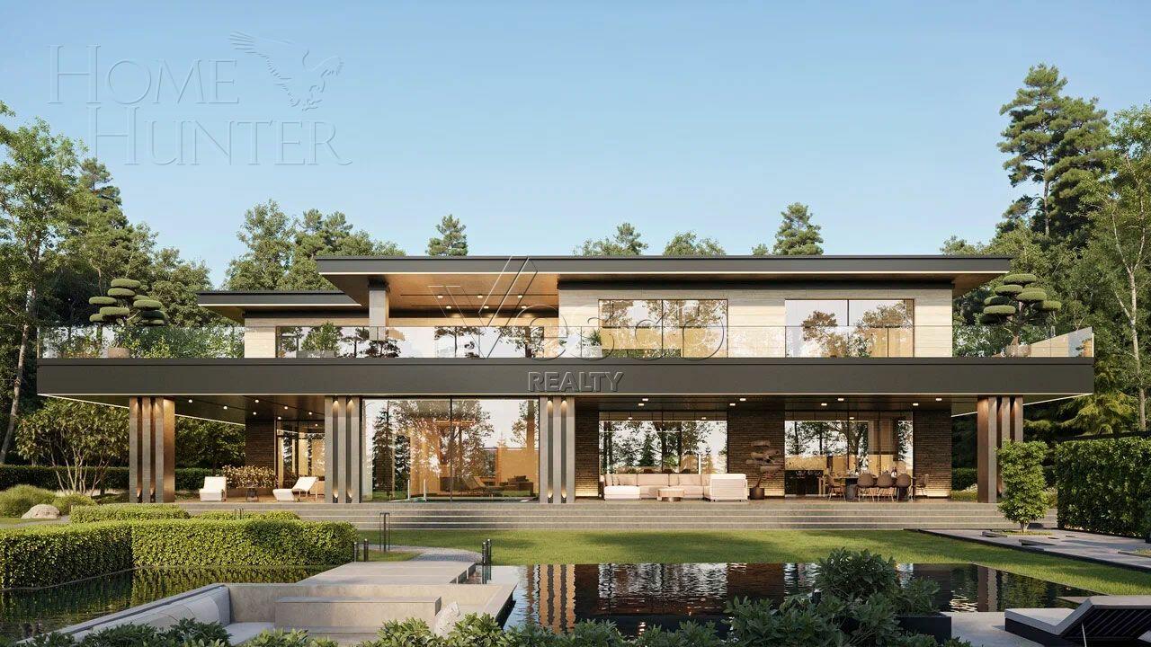 2-этажный коттедж 1 900 м² с отделкой