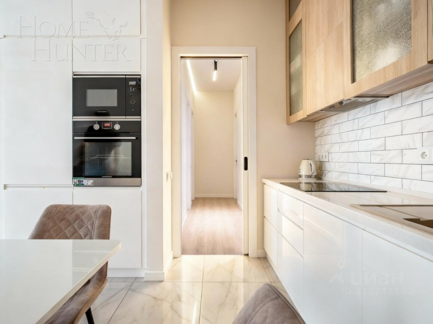 3-КОМН. КВАРТИРА С ОТДЕЛКОЙ 64 М² НА 10 ЭТАЖЕ