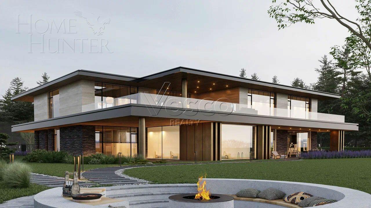 2-этажный коттедж 1 900 м² с отделкой