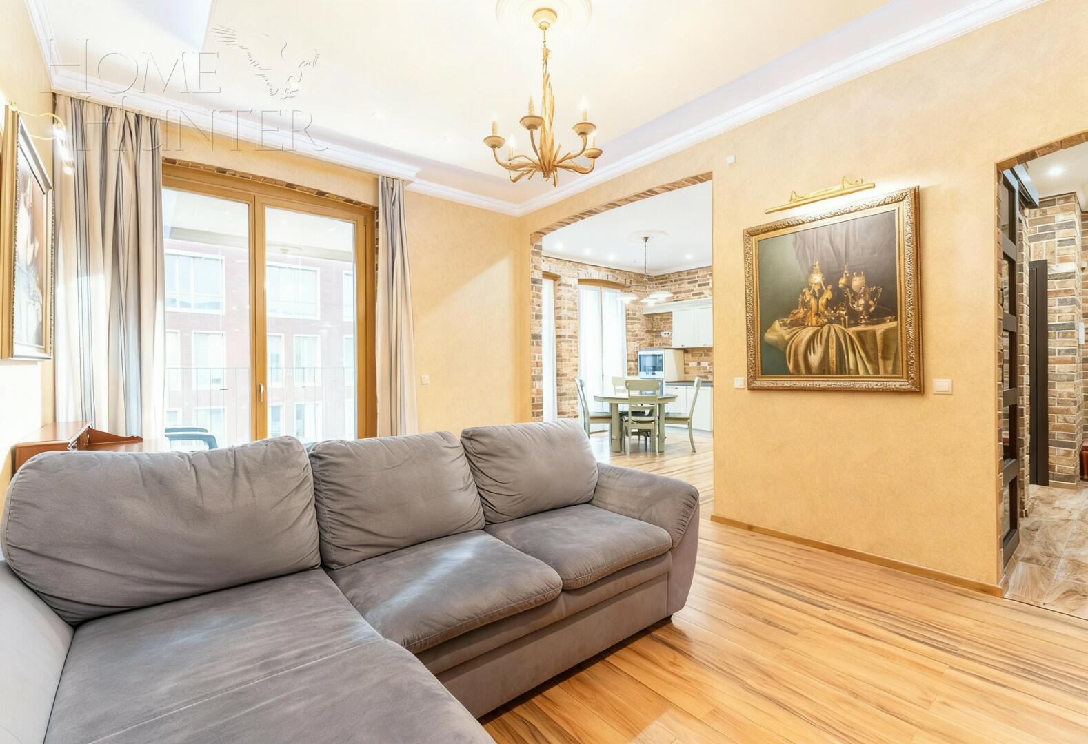 2-КОМН. КВАРТИРА С ОТДЕЛКОЙ 95 М² НА 4 ЭТАЖЕ