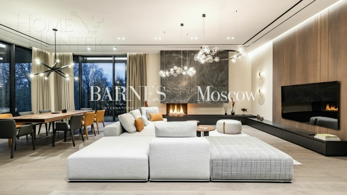 2-этажный коттедж 760 м² с отделкой