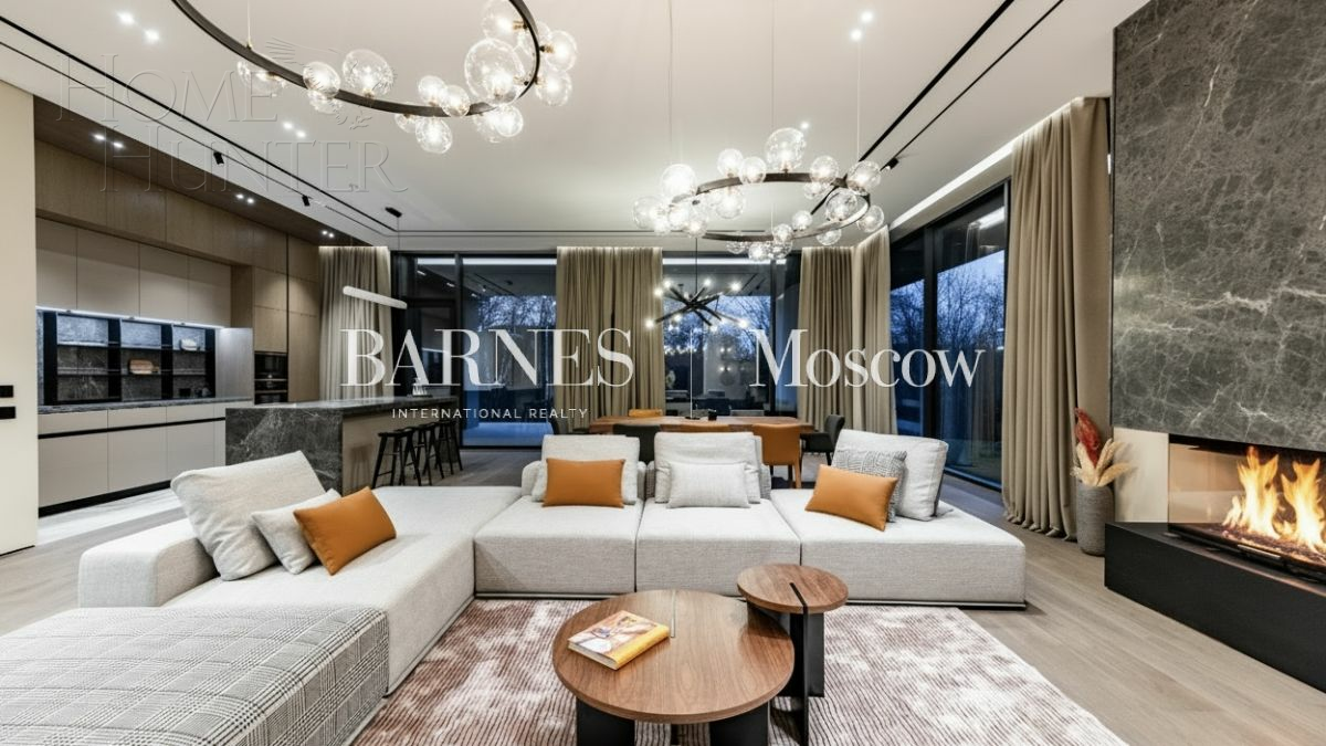 2-этажный коттедж 760 м² с отделкой