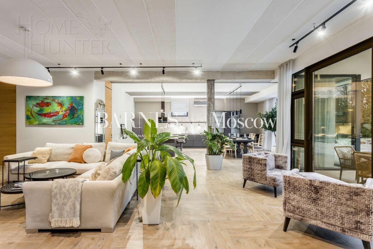 2-этажный коттедж 800 м² без отделки