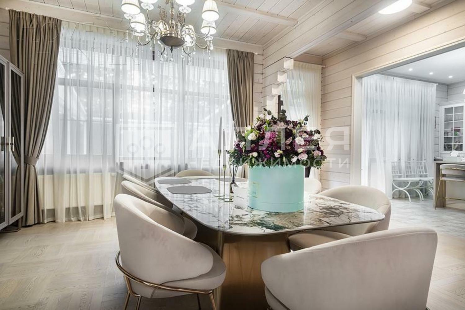 2-этажный коттедж 550 м² с отделкой