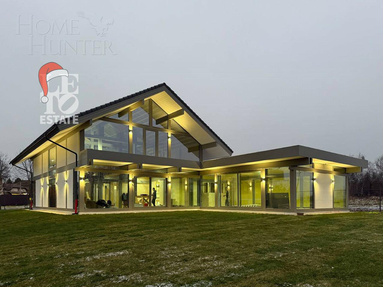 2-этажный коттедж 450 м² без отделки